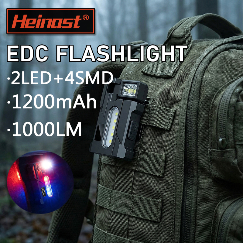 Pen Holder Magnetic - Super Bright 1000LM LED Flashlight USB