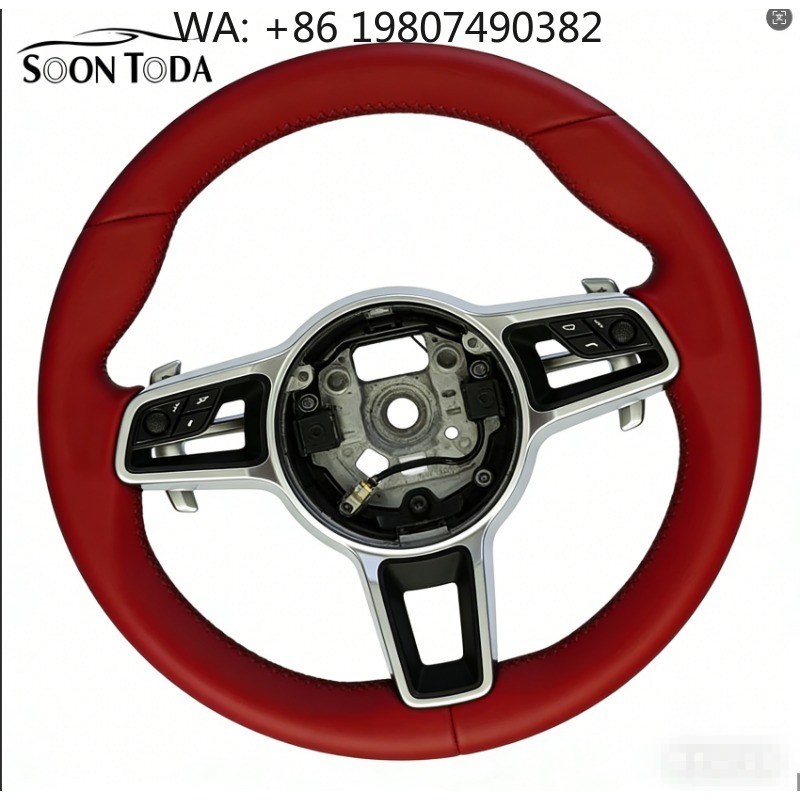 Tech Accessories Usa - LED Display Heated Carbon Leather Steering