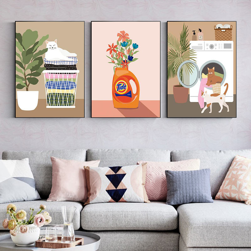 Laundry Room Wall Decor Laundr - Tech Room Accessories ulasan dan harga