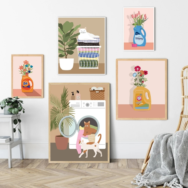 Laundry Room Wall Decor Laundr - Tech Room Accessories ulasan dan harga