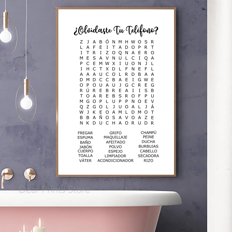 Spanish Laundry Room Wall Art  - Tech Room Accessories ulasan dan harga