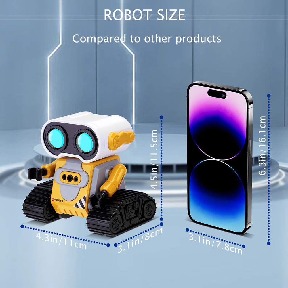 Remote Control Robot with LED  - Tech Accessories Usa ulasan dan harga