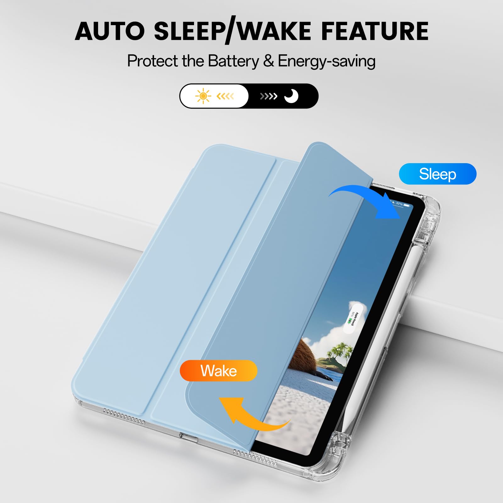 Case for Samsung Galaxy Tab A1 - Pen Holder Magnetic ulasan dan harga