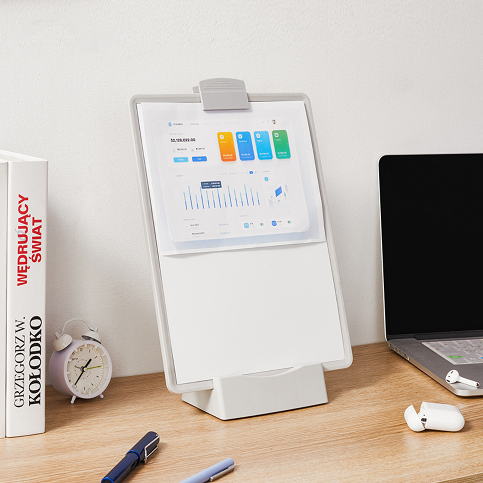 Book Stand Holder Portable Mul - Pen Holder Magnetic ulasan dan harga