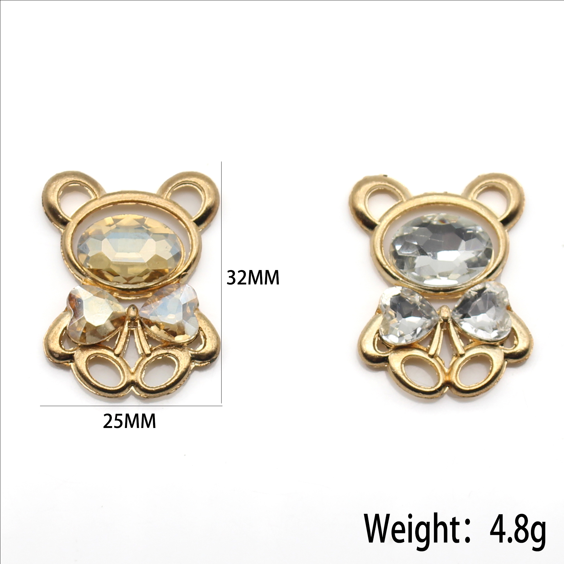 10PCS 32 * 25MM Alloy Little B - Tech Room Accessories ulasan dan harga