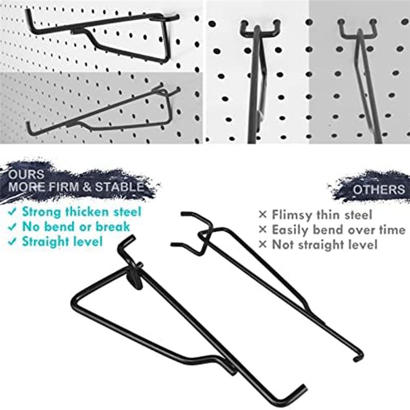 75STO-Peg Board Shelf Hooks, 8 - Tech Room Accessories ulasan dan harga