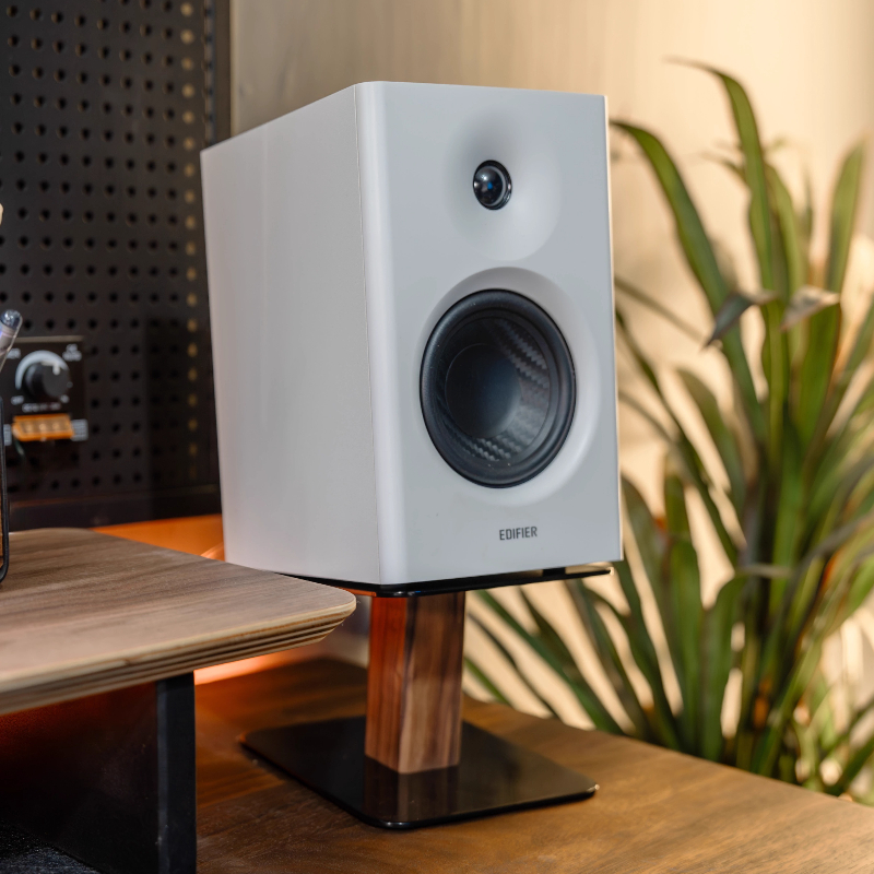 Black Walnut Speaker Stand Des - Tech Room Accessories ulasan dan harga