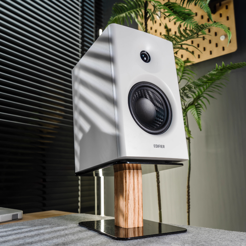 Black Walnut Speaker Stand Des - Tech Room Accessories ulasan dan harga
