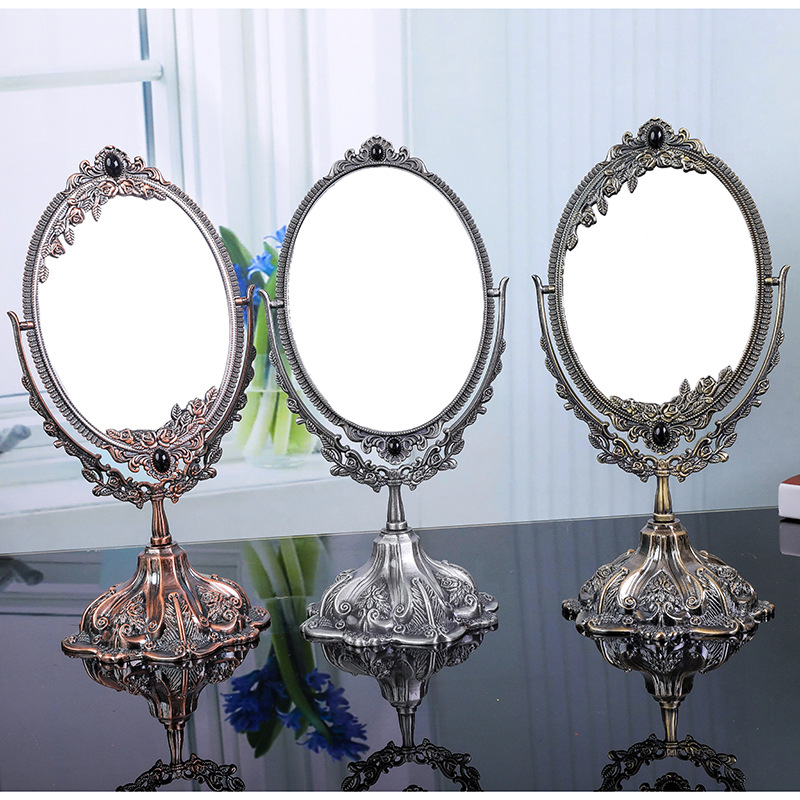 European Retro Makeup Mirror f - Tech Room Accessories ulasan dan harga