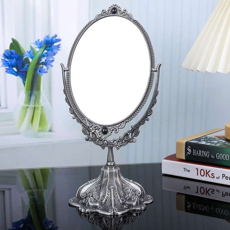 European Retro Makeup Mirror f - Tech Room Accessories ulasan dan harga