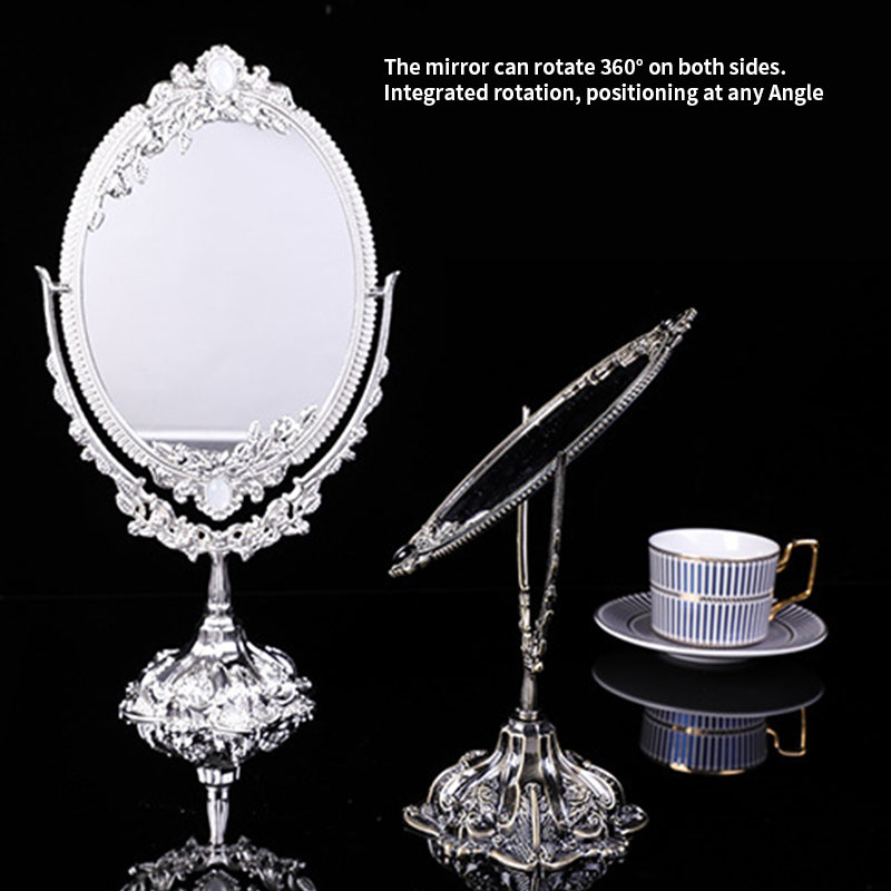 European Retro Makeup Mirror f - Tech Room Accessories ulasan dan harga