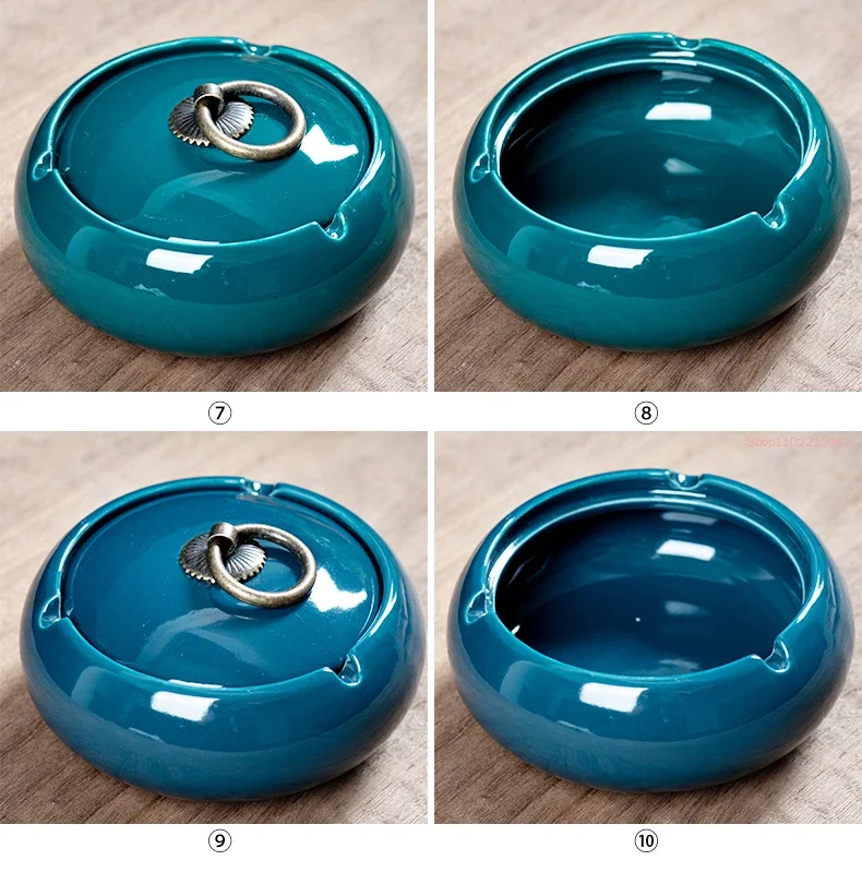 Round Ceramic Ashtray Living R - Tech Room Accessories ulasan dan harga