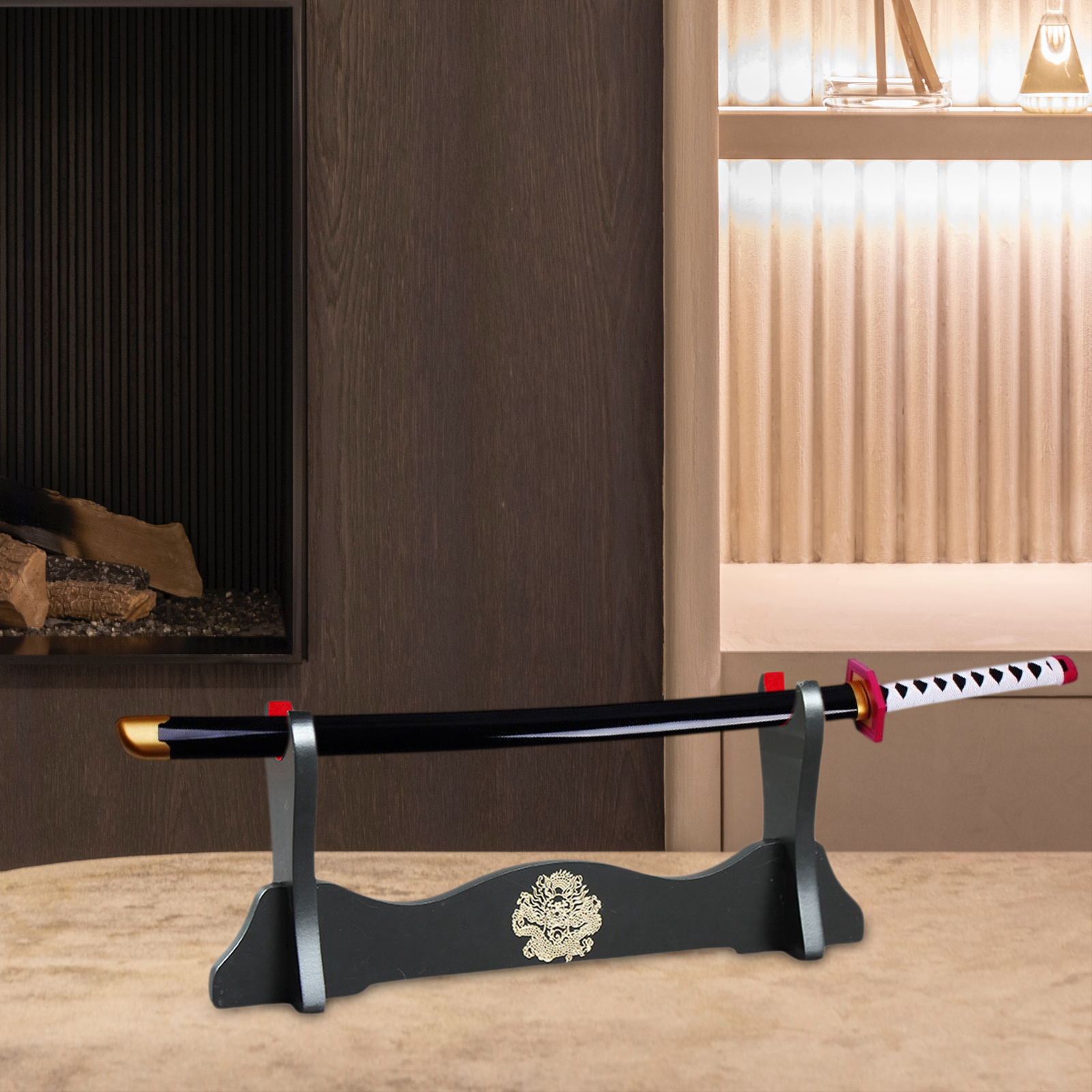 Japanese Samurai Stand Sword R - Tech Room Accessories ulasan dan harga
